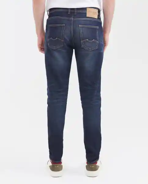 Jean Súper Slim- Rider Azul Clásico Oscuro Talla 32/32 Chevignon
