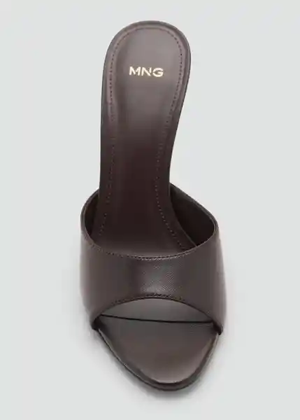 Sandalias Maite Petroleo Talla 37 Mujer Mango