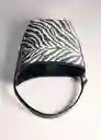 Bolso P Zebi Negro Talla 99 Mujer Mango