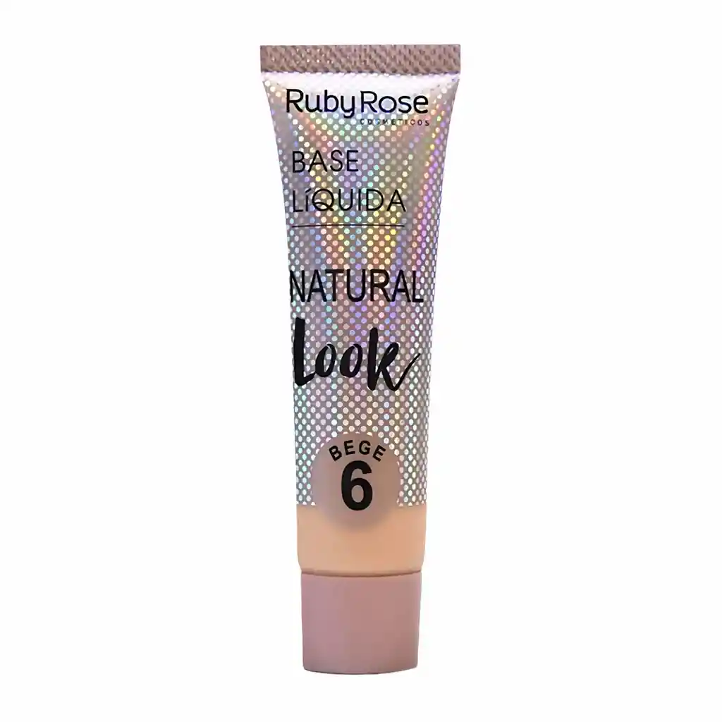 Ruby Ross Base Liquida Natural Look Beige 6 Ref G2 29 Ml
