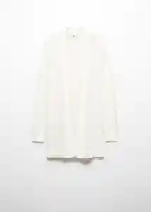 Buzo Cardigan Alma Crudo Talla S Mujer Mango