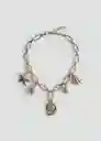 Collar Thalia Oro Talla 99 Mujer Mango
