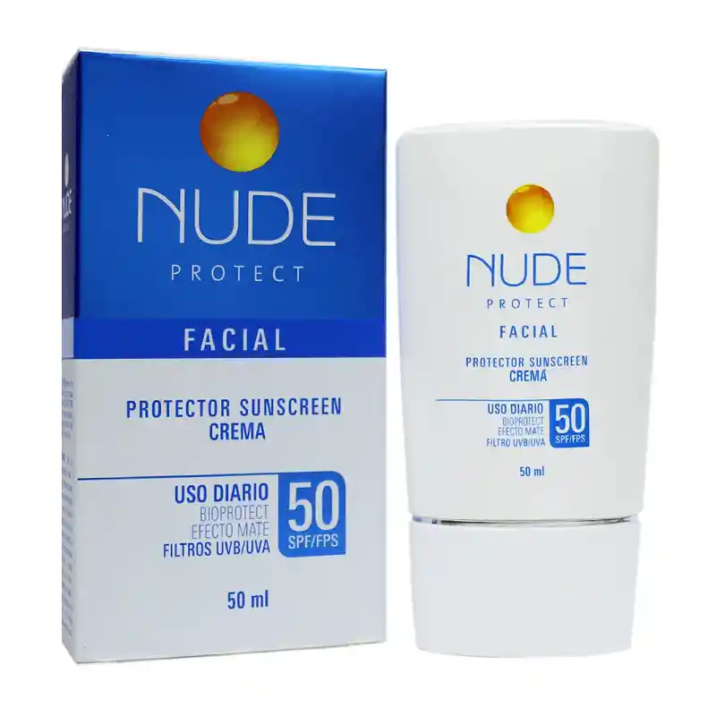 Nude Protector Solar Facial SPF 50 