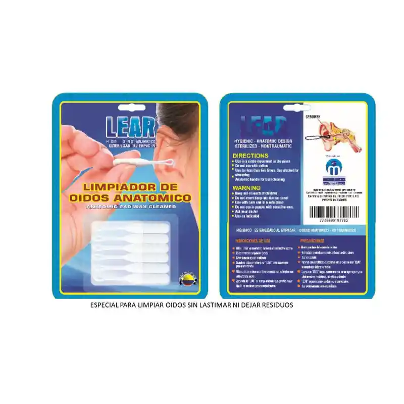 Lear Limpiador de Oídos Anatómico
