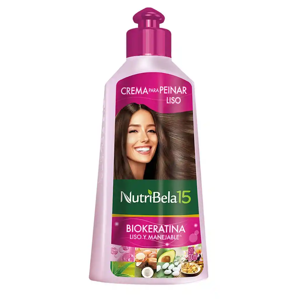 Crema Para Peinar Nutribela Biokeratina