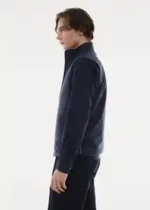Chaleco Galest Navy Talla L Hombre Mango