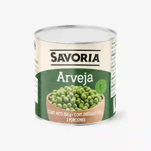 Savoria Arveja Natural Enlatada