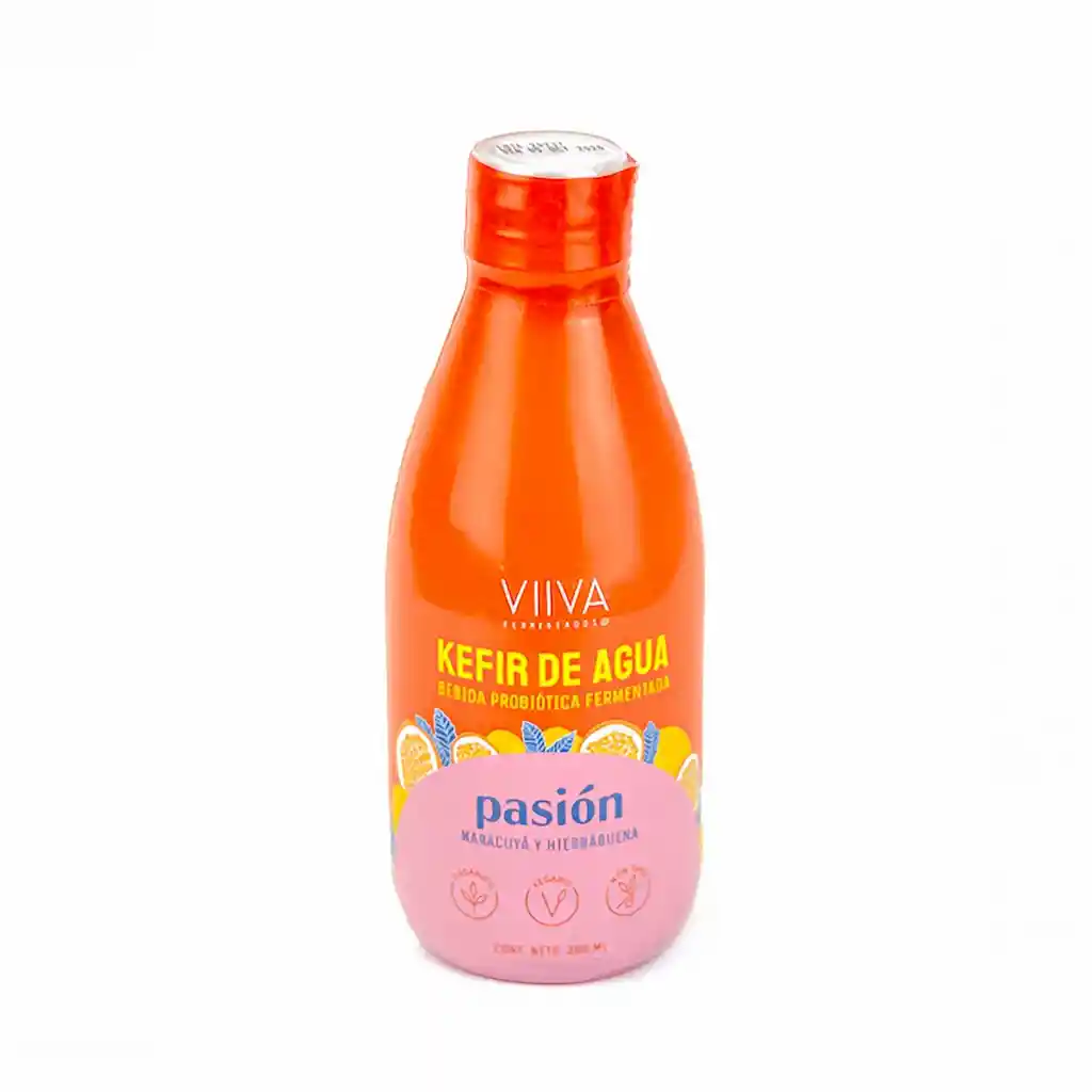 Viiva Fermentados Keffir Agua Pasión