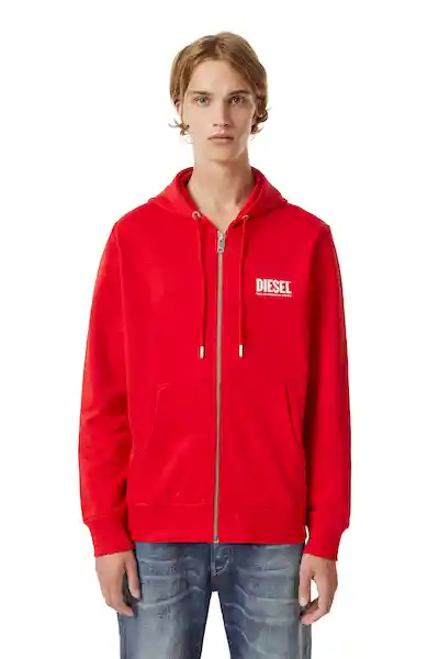 Diesel Buzo S-Girk-Hood-Zip-Ecologo Talla XL