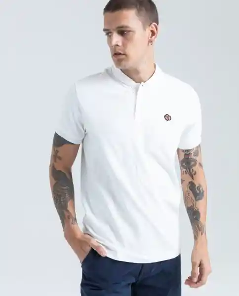 Camiseta Hombre Blanco Talla L 800D005 Americanino