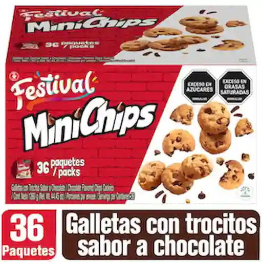 Noel Galletas Mini Chips