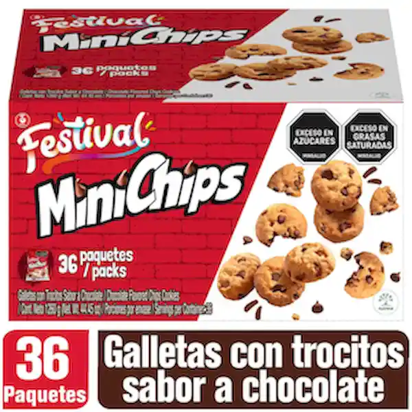 Noel Galletas Mini Chips