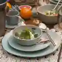 Ambiente Gourmet Set Plato Mediano Turque 20.5 cm