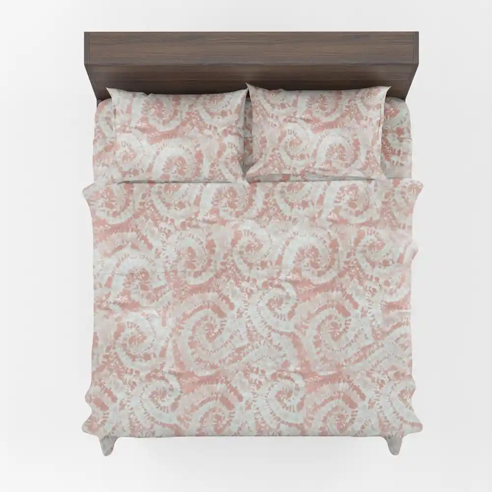 Juego de Sábanas Sencillo H&h Print 150 Hilos 100% Algodón Fucsia