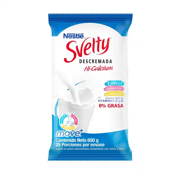 Leche en polvo descremada SVELTY MOVE+ x 650g