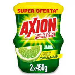 Axion Lavaplatos en Crema Limón 450 g