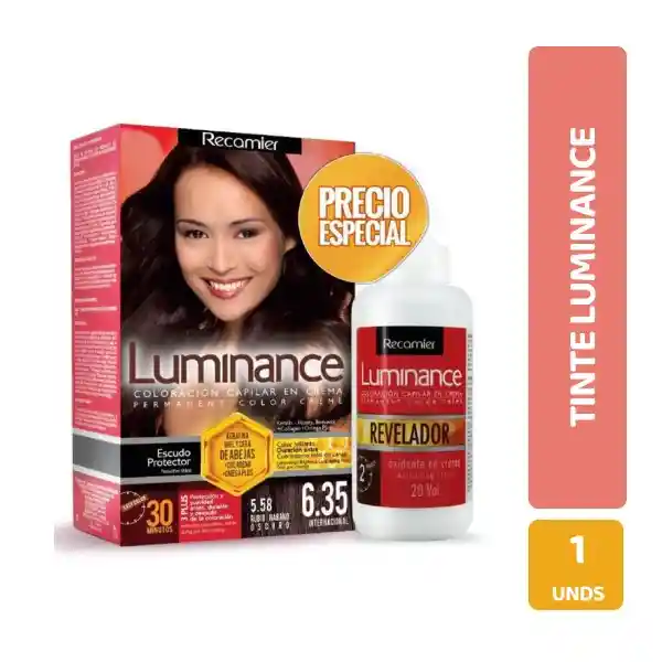 Luminance Tinte + Revelador 5.58 Internacional 6.35