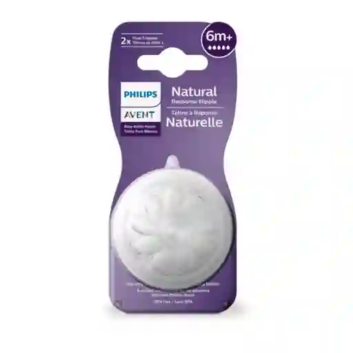 Avent Tetina Natural 3.0 Flujo Variable 3 Meses