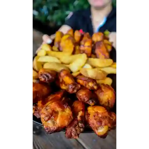 Alitas de Pollo Bbq X 8 Unidades