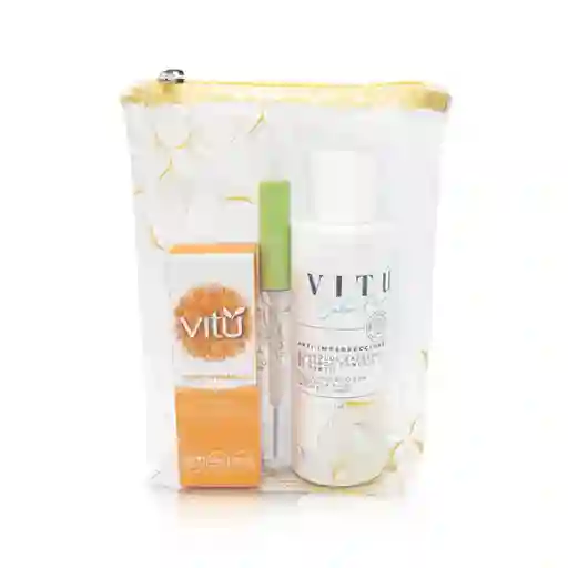 Vitú Kit Estuchería Jabón Anti Imperfecciones + Pestañina