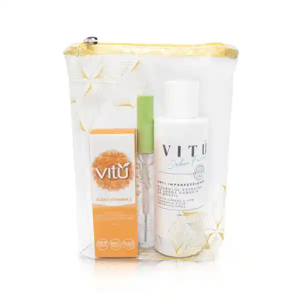 Vitú Kit Estuchería Jabón Anti Imperfecciones + Pestañina