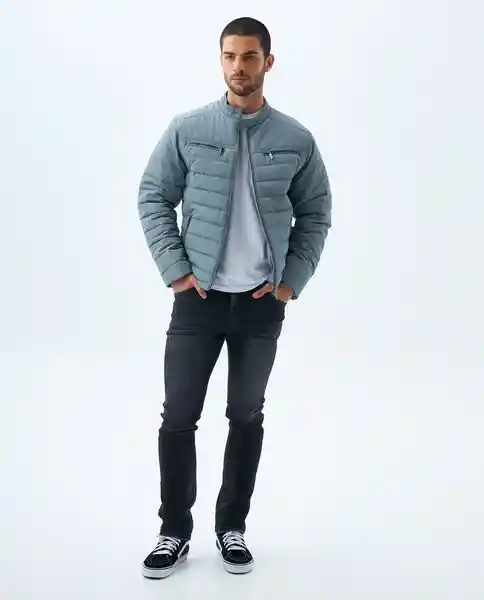 Chaqueta Hombre Gris Talla L 829f004 Americanino