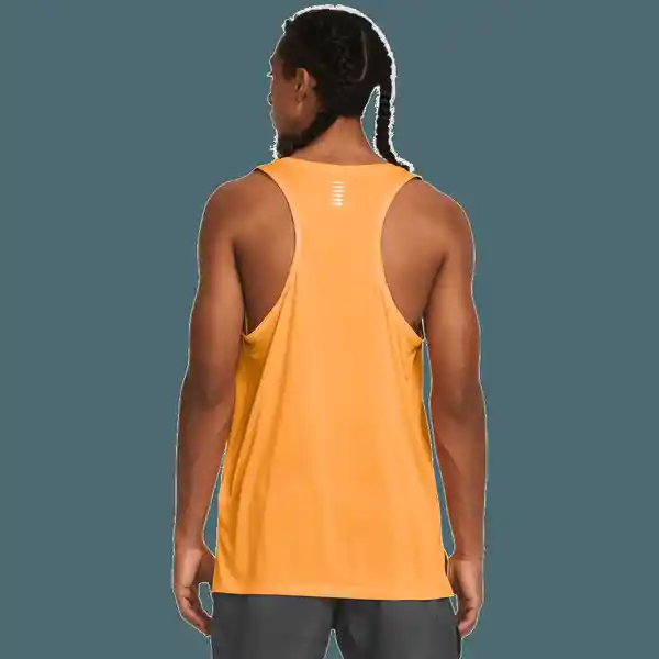 Under Armour Camiseta Streaker Hombre Naranja LG