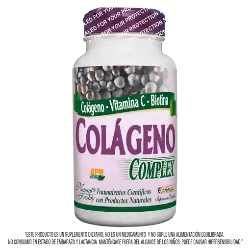 Colageno Natural Freshly Complex 60 Cápsulas