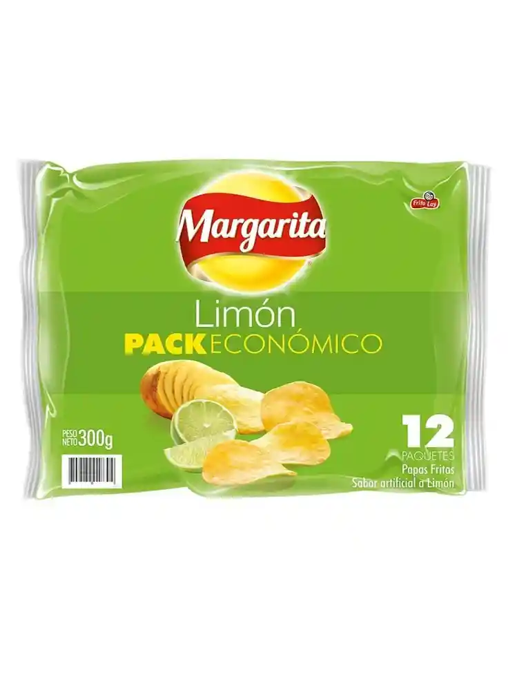 Margarita Snack de Papas Fritas con Sabor a Limón
