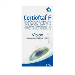 Cortioftal F Suspensión Oftálmica (1 %/ 0.12 %)