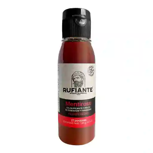 Salsa Rufiantes Picante de Pimentón y Habanero Mentirosa