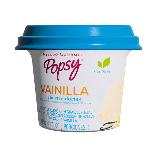 Vaso 60 g Vainilla Endulzado Stevia