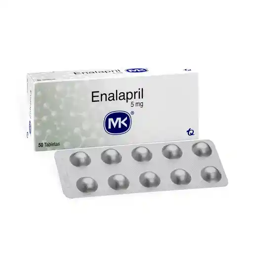 Mk Enalapril Tabletas (5 Mg)
