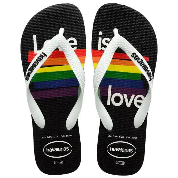 Sandalias Top Pride Blanco Talla 46 4146673 Havaianas