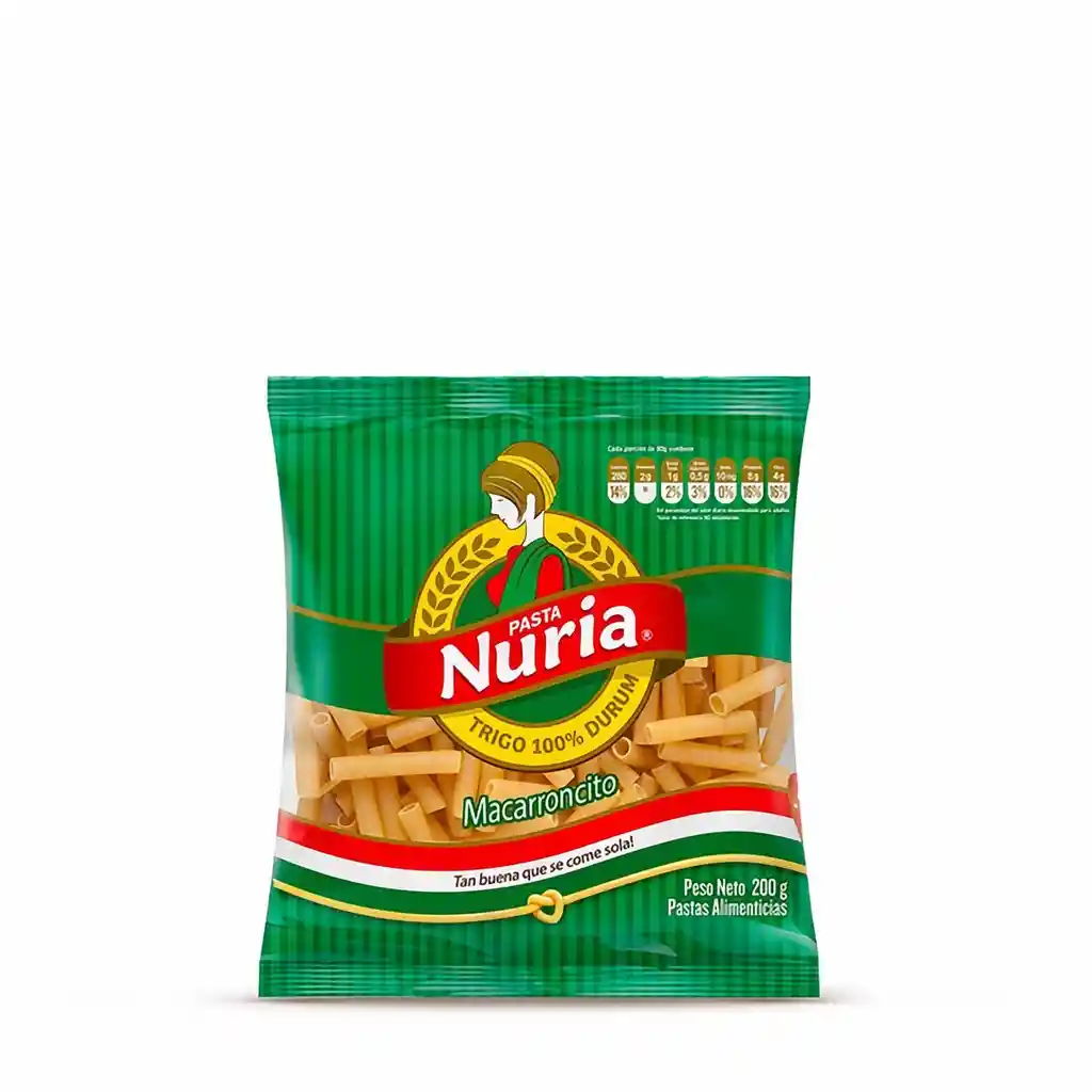 Nuria Pasta Macarroncito
