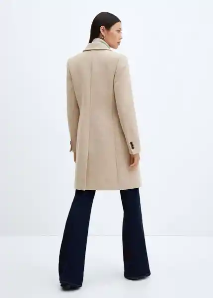 Abrigo Dali Piedra Talla L Mujer Mango