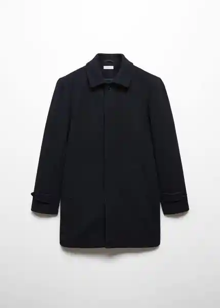 Abrigo Coateen Marino Talla 22 Niños Mango