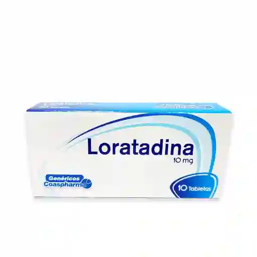 Coaspharma Loratadina (10 mg) 10 Tabletas