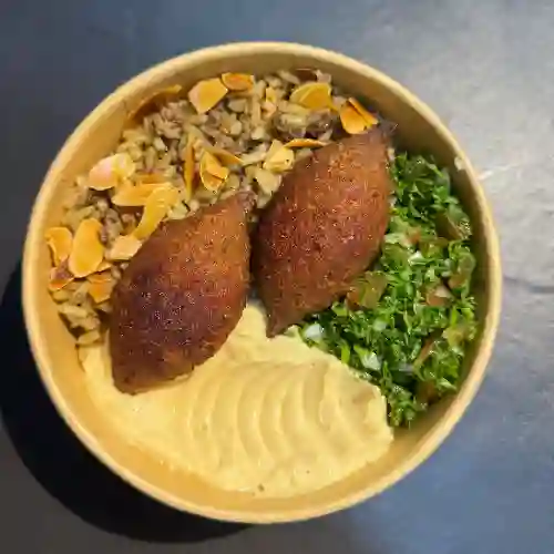Bowl Kibbe + Coca-cola Zero 250 ml