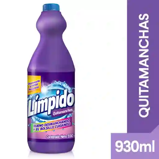 Quitamanchas Límpido Ropa Color 930 ml