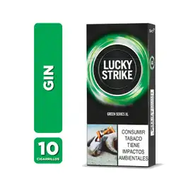 Lucky Strike Cigarrillo Gin con Capsula 