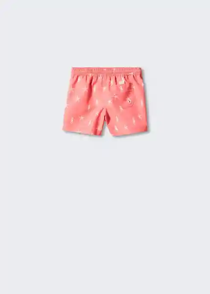 Short Bañador Amalfib Salmón Talla 53 Niños Mango