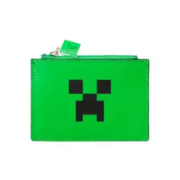 Tarjetero Serie Minecraft Verde Miniso