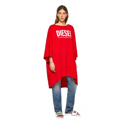 Diesel Vestido D-Extra-Ecólogo Rojo Talla M