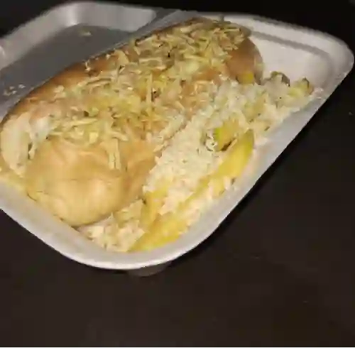 Perro Cebollero Ranchero+ Papas