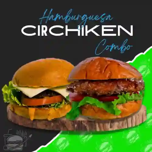 Pareja X2 Hamburguesa Circinus y Chicken