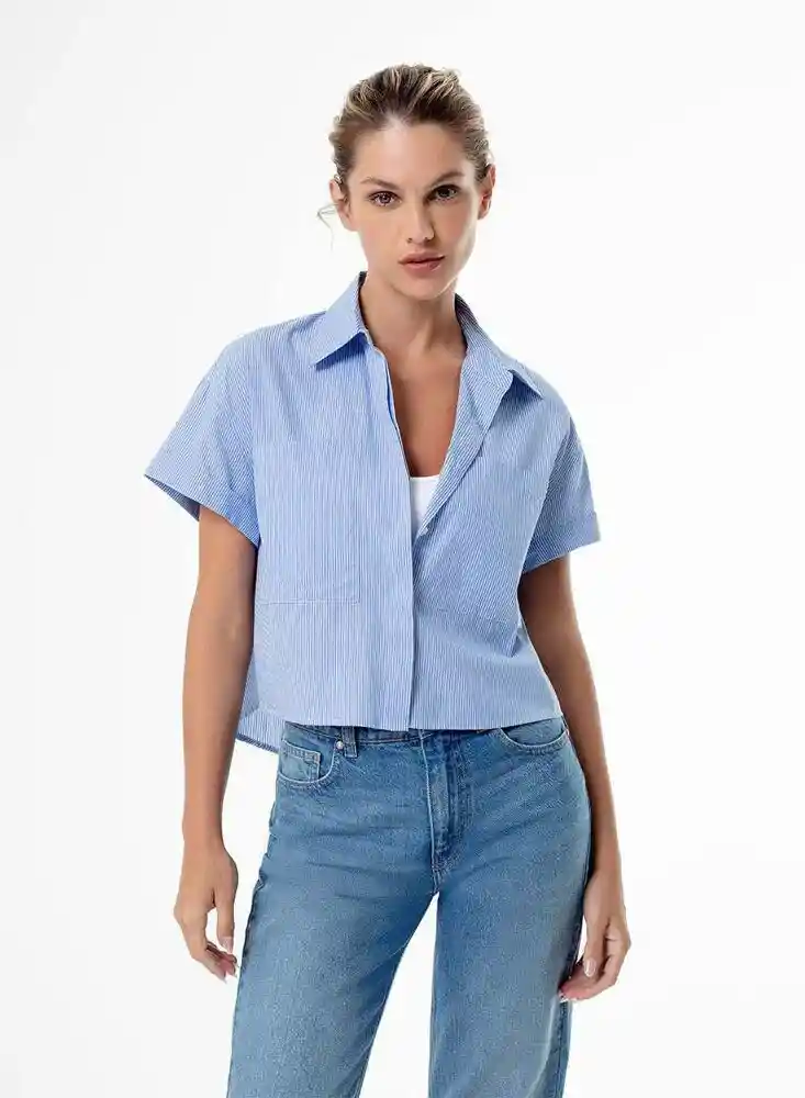 Camisa Camisa M-bco/raya