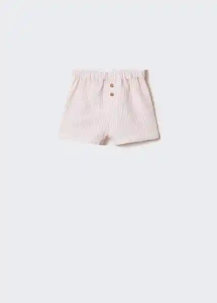 Short Antonw Blanco Talla 63 Niños Mango