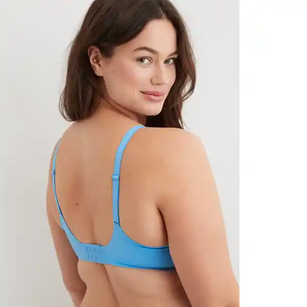 Bralette Azul Talla: LARGE American Eagle