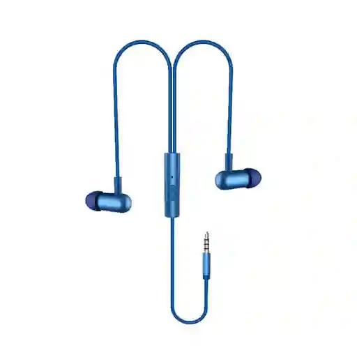 Miniso Audífonos de Cable Azul GE 12